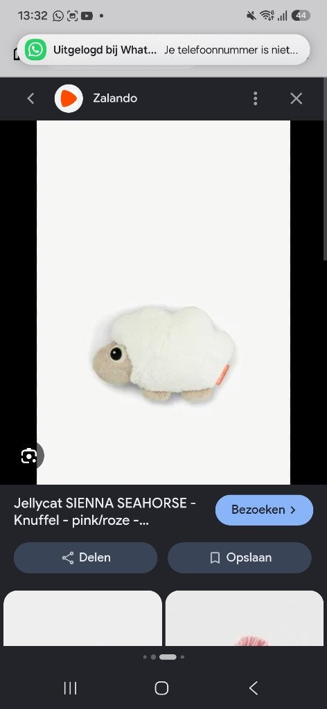 Ik zoek knuffel, Ophalen
