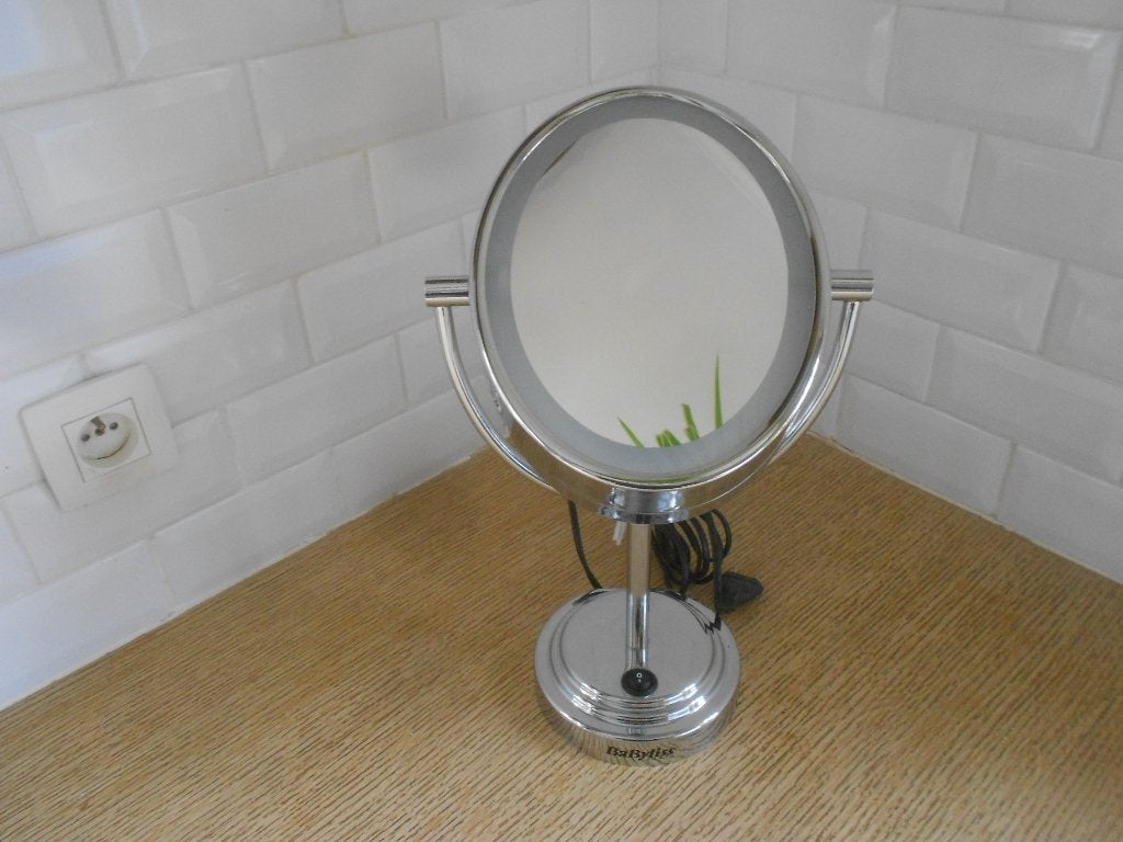 Miroir Babyliss ovale (7 x)., Enlèvement ou Envoi