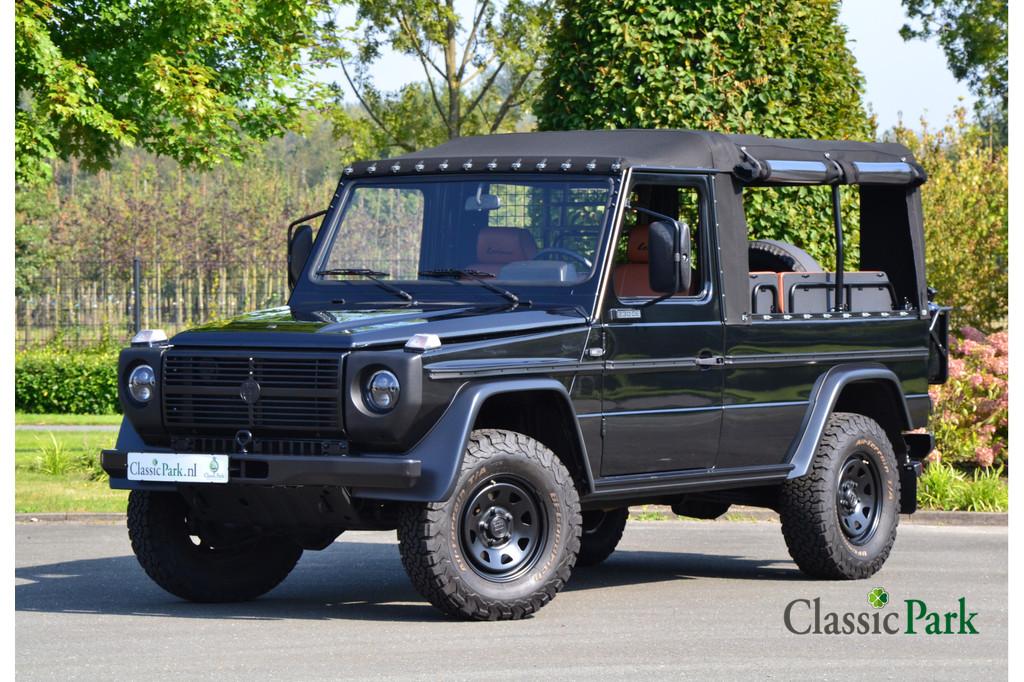 Mercedes-Benz 200-serie 230 GE (Puch) (automatique), Cuir, Argent ou Gris, Achat, 93 kW