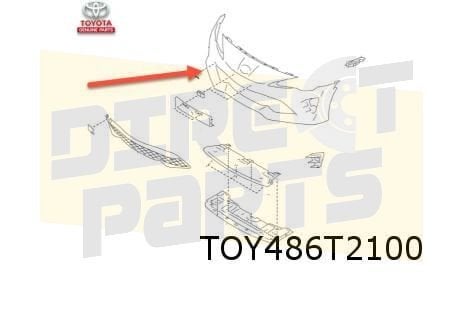 Toyota GT86 Coupe (7/12-) voorbumper (te spuiten) Origineel!, -, -, Nieuw, Toyota