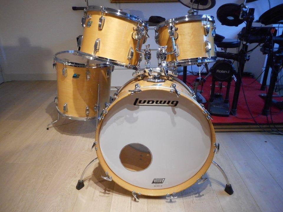 Ludwig Thermoglass vintage, Musique & Instruments, Batteries & Percussions, Enlèvement, Utilisé, Ludwig