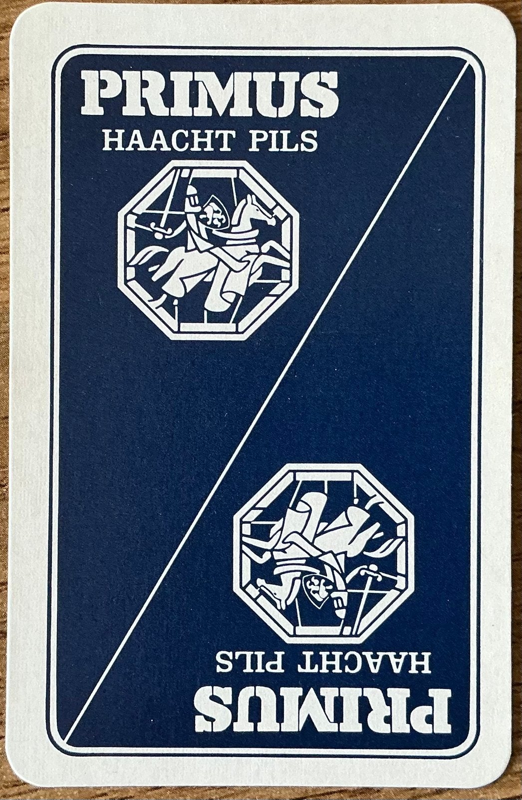 Speelkaart PRIMUS/HAACHT PILS, Ophalen of Verzenden, Zo goed als nieuw, Speelkaart(en)