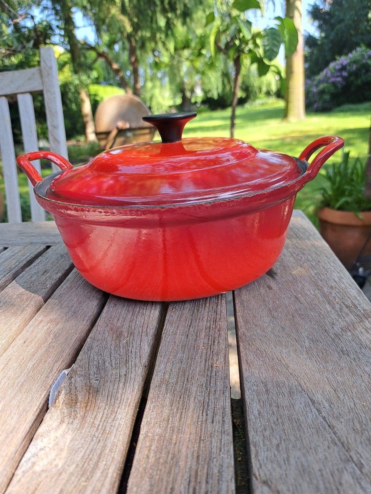 Gietijzeren kookpot Coussance (Le Creuset), Huis en Inrichting, Keuken | Potten en Pannen, Ophalen