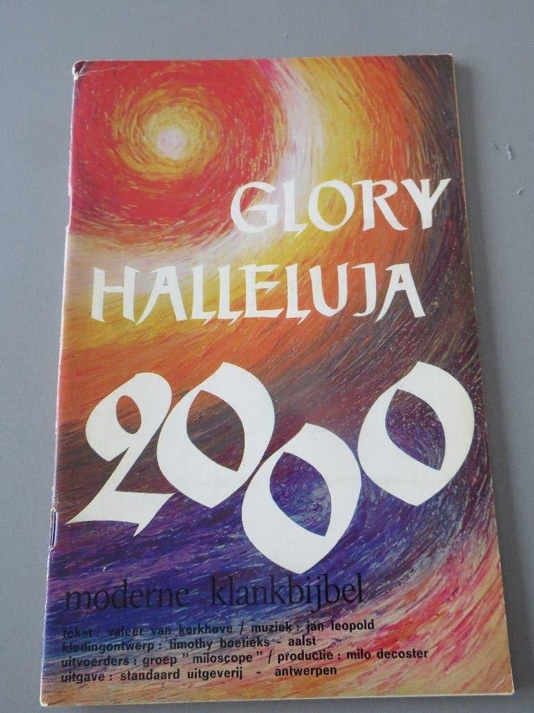 Modern klankbijbel Glory Halleluja 2000 Liliane Saint-Pierre, Envoi, Comme neuf, Livre, Revue ou Article
