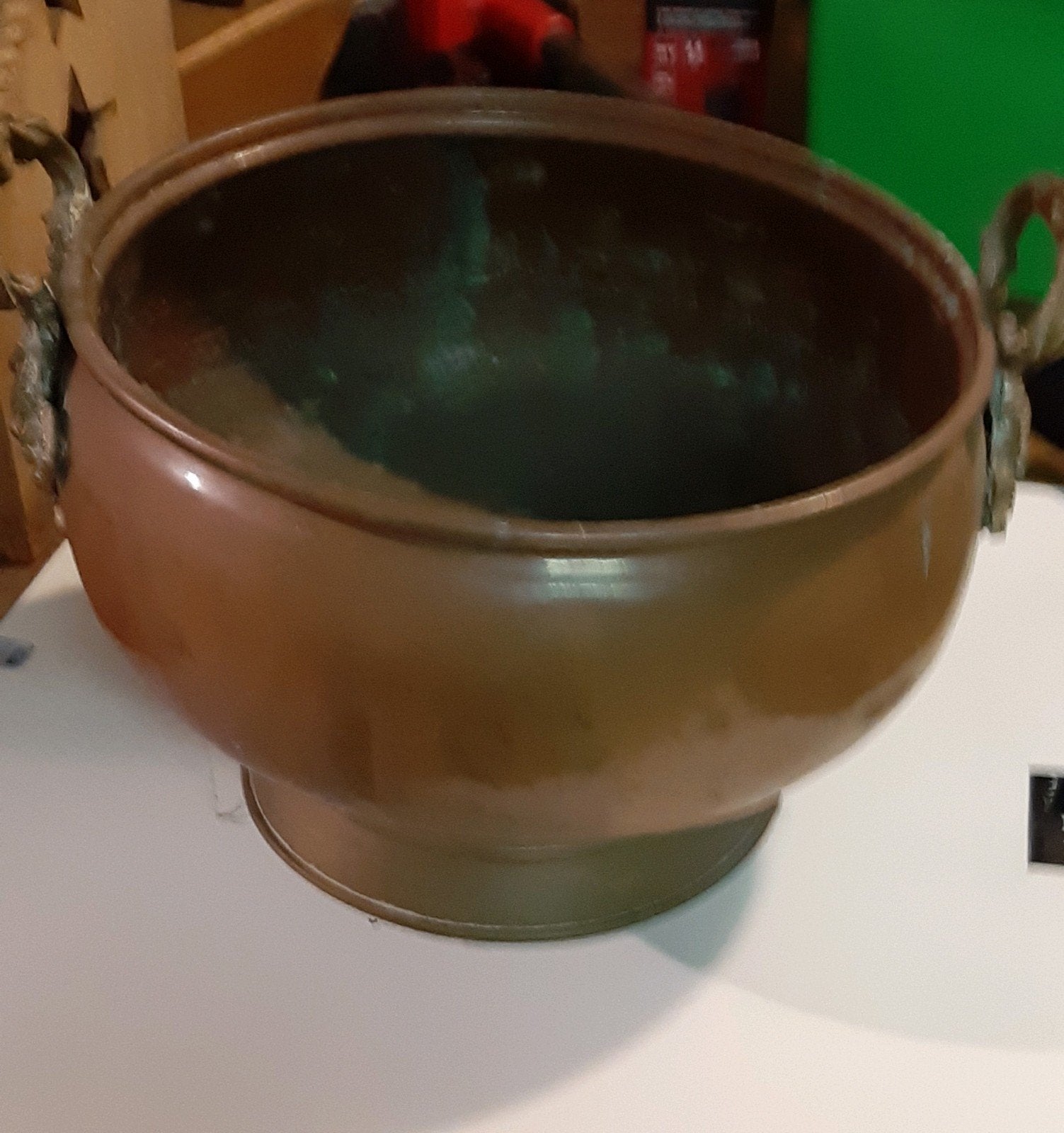Pot de fleurs en cuivre, Antiquités & Art, Enlèvement, Cuivre