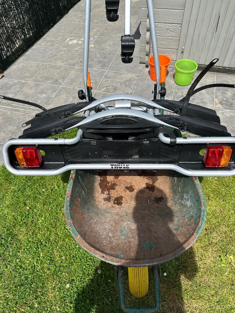 Thule fietsendrager euroway945, Ophalen, Gebruikt, Brede banden, 2 fietsen
