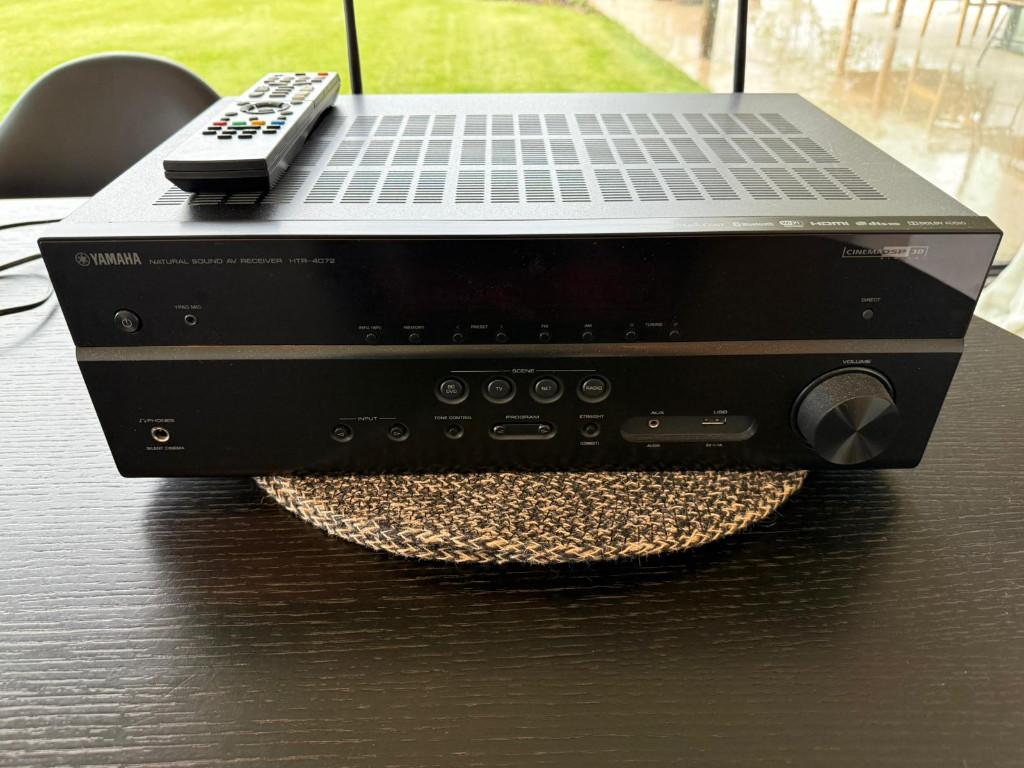 Yamaha Receiver HTR-4072, Ophalen, Yamaha, Zo goed als nieuw, 120 watt of meer