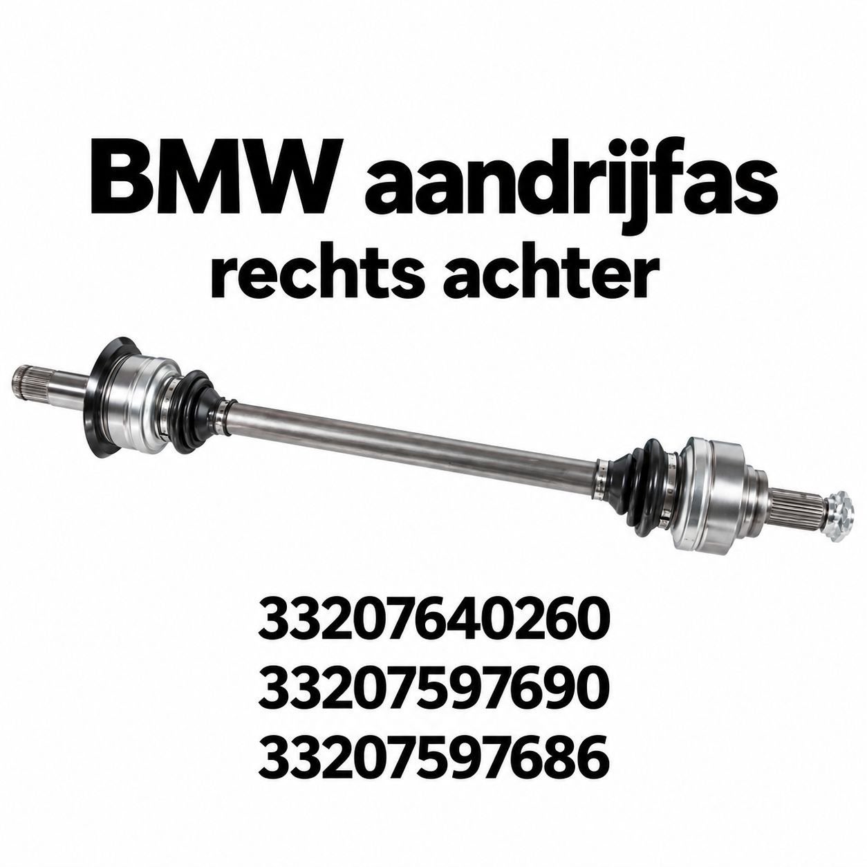 Aandrijfas BMW F20 F21 F23 F22 F30 F31 F32 F33 F34 F36 aandr, Autos : Pièces & Accessoires, Neuf, -, -, Enlèvement ou Envoi