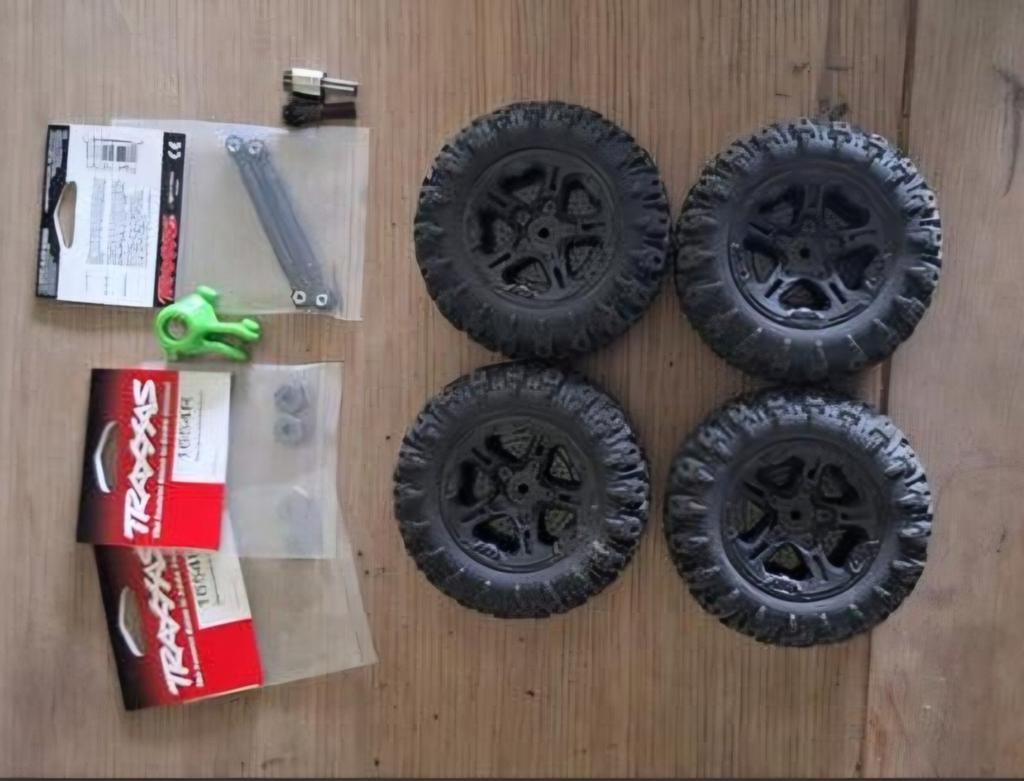 Traxxas mini maxx onderdelen, Auto offroad, Nieuw, Schaal 1:16, RTR (Ready to Run)