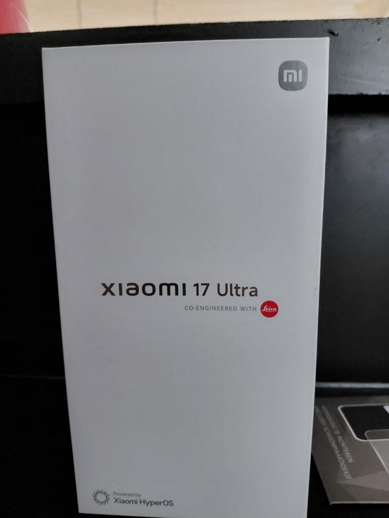Xiaomi 17 Ultra Zwart 512gb NIEUWSTAAT + garantie, Ophalen