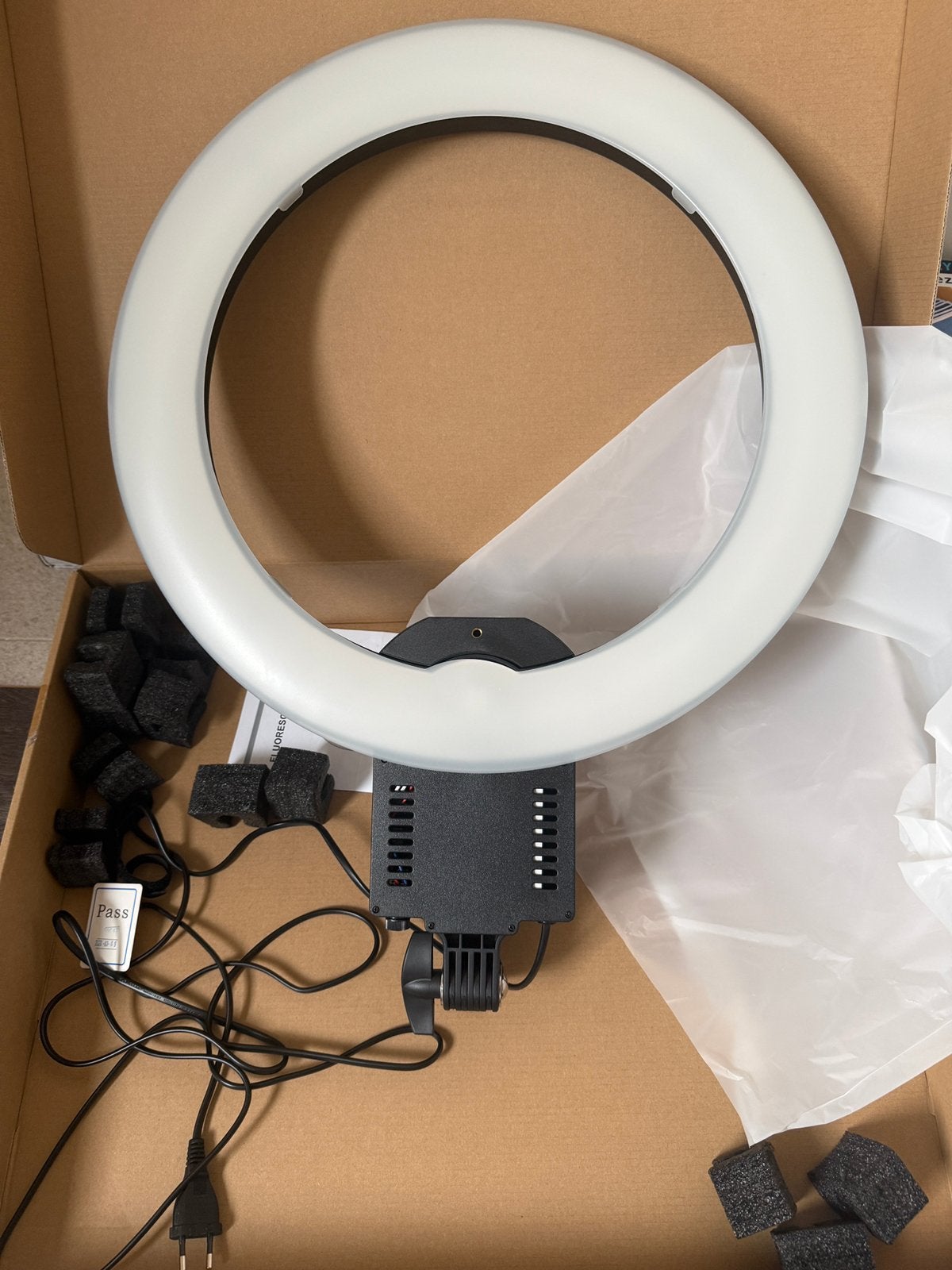 Falcon eyes ring lamp nieuwstaat, Ophalen, Zo goed als nieuw, Falcon Eyes