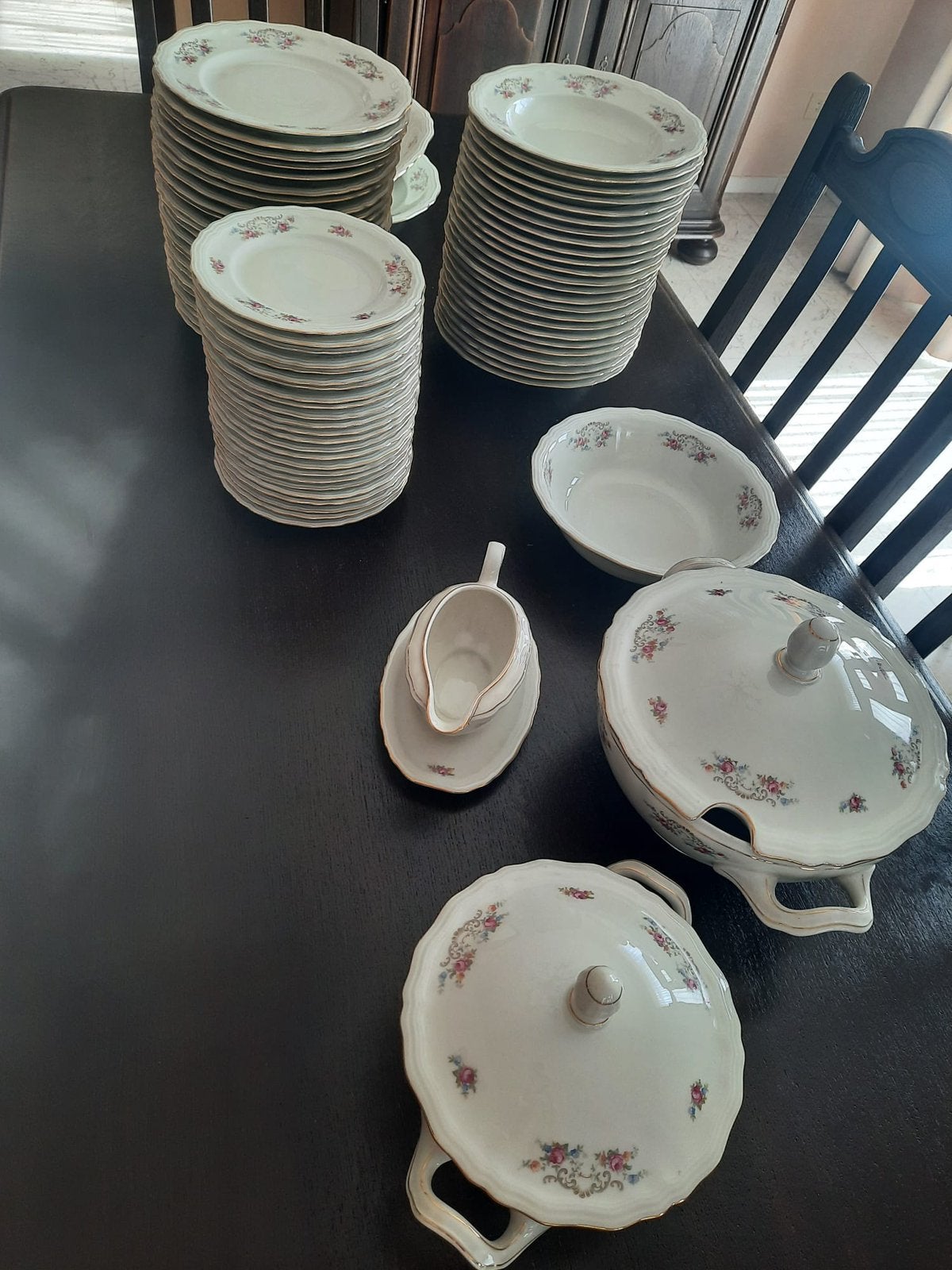 Klassiek vintage servies Rheinkrone Bavaria, Ophalen