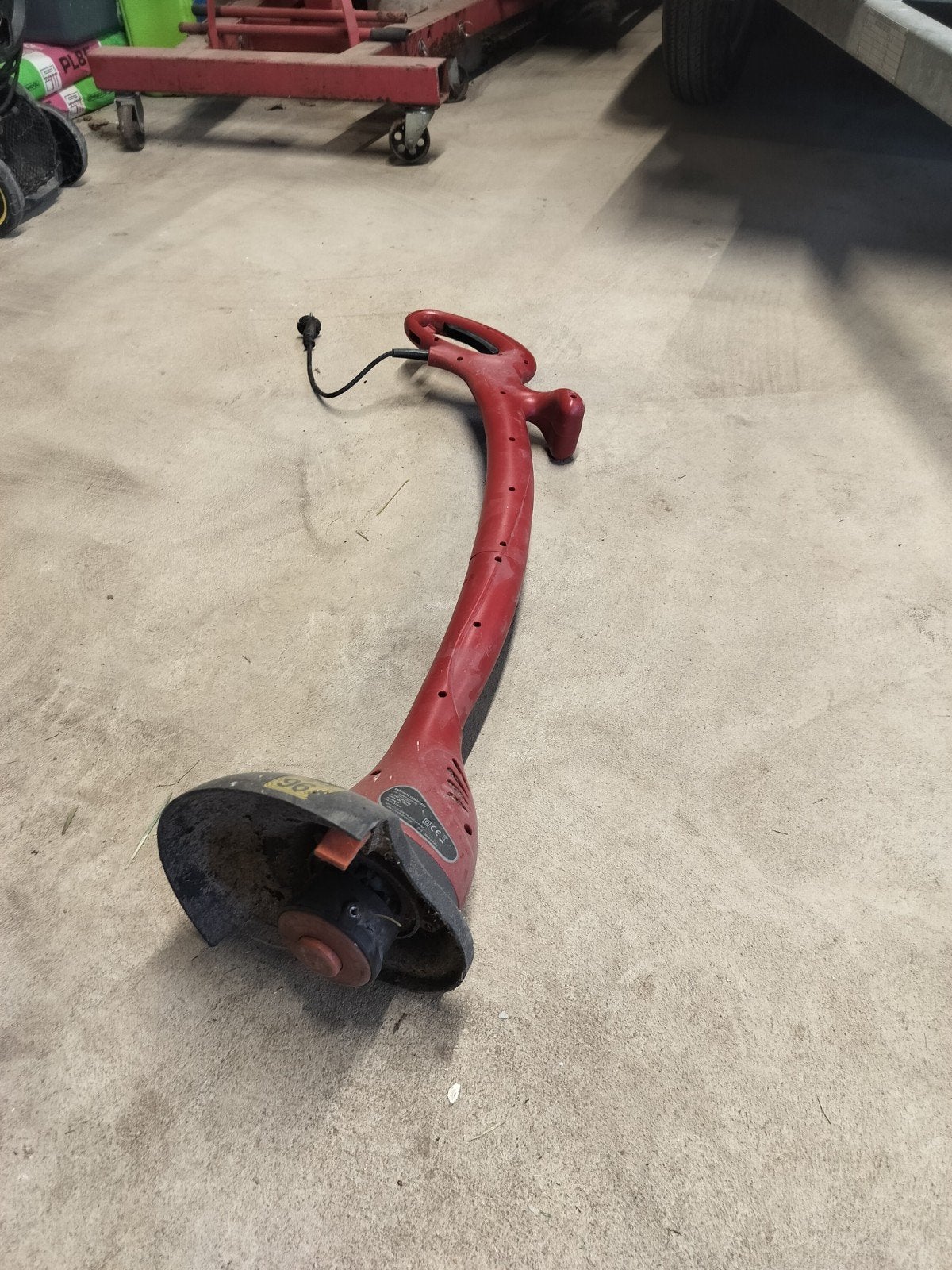 grastrimmer, Ophalen