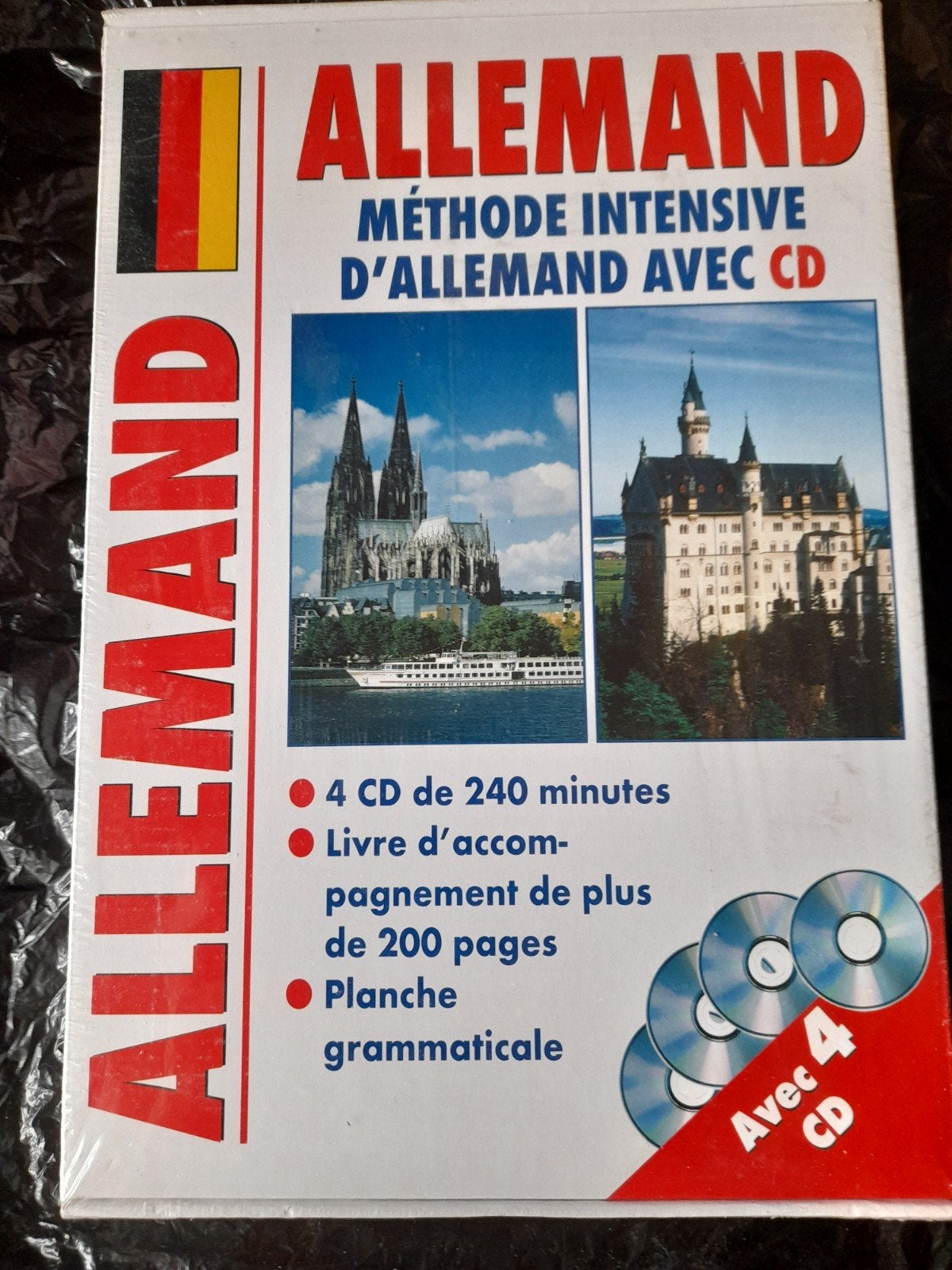 cours d'allemand.+ 4 CD.  neufs., Boeken, Atlassen en Landkaarten, Ophalen