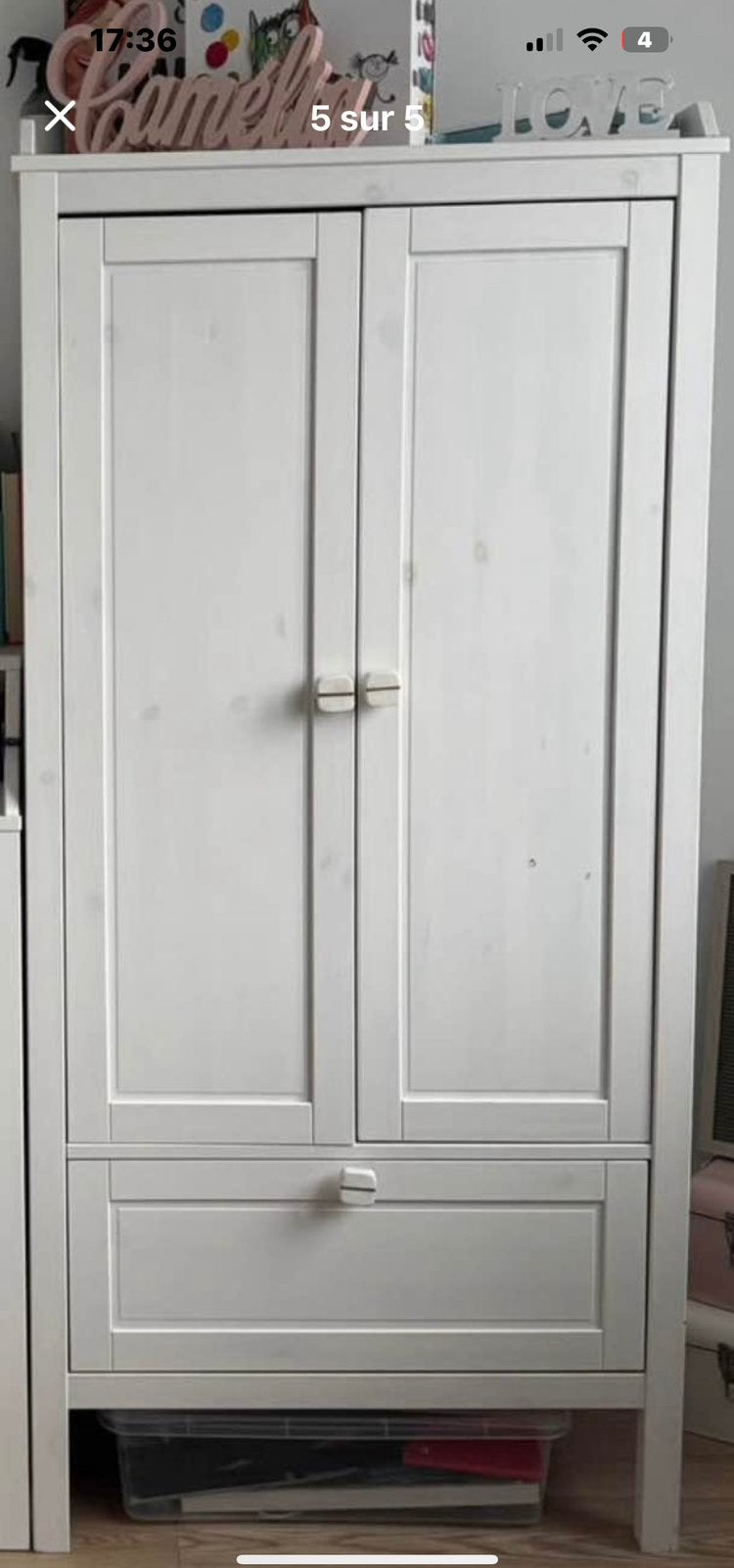 Armoire SUNDVIK - IKEA, Enlèvement