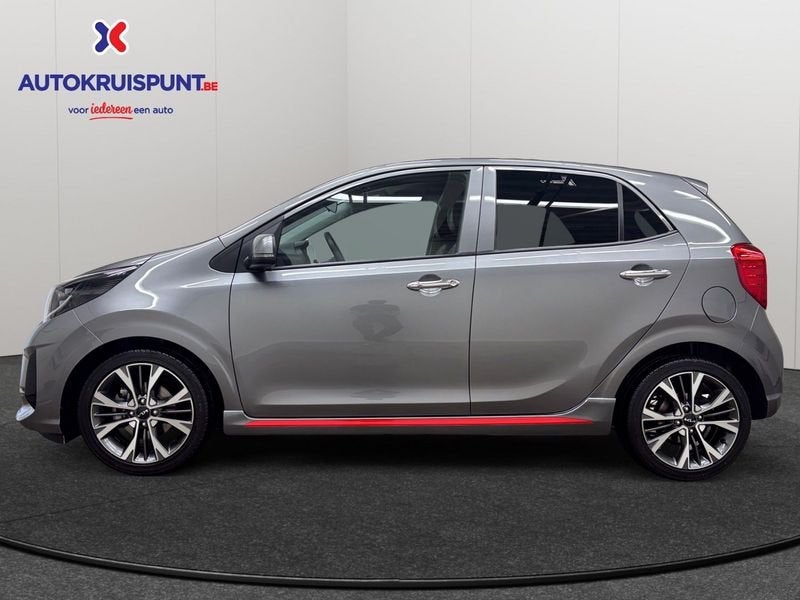 KIA Picanto 1.2MPI 85PK  ISG GT Line, Argent ou Gris, https://public.car-pass.be/vhr/6815c252-78ec-4228-975c-434ca2eaa5fb, Euro 6