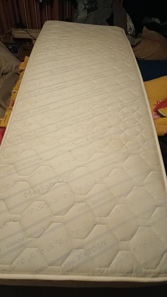 Elektrische lattenbodem en matras en matrasbeschermer, Enlèvement, Matelas