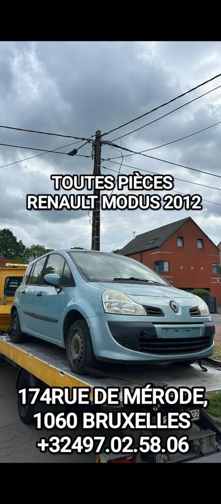 Toutes pièces disponibles pour Renault Modus 2012