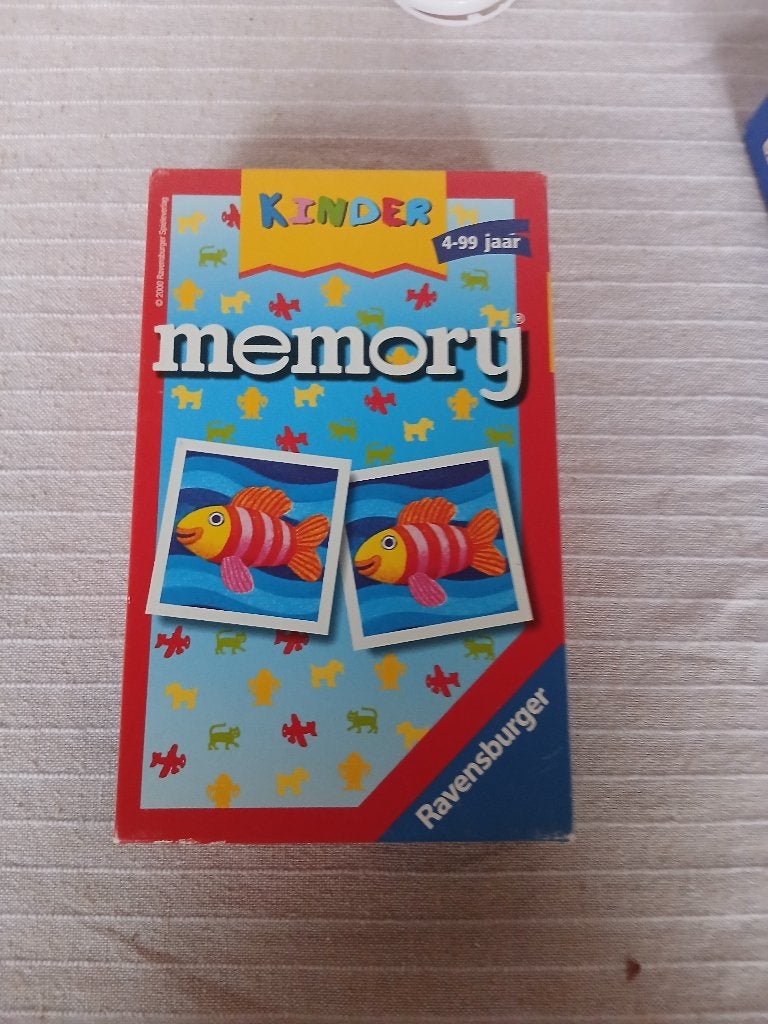 Mémoire, Trois ou quatre joueurs, Enlèvement, Utilisé, Ravensburger