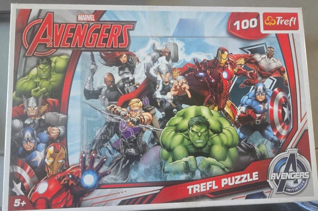 Puzzel Avengers, Enlèvement, Plus de 50 pièces, Utilisé, 4 à 6 ans