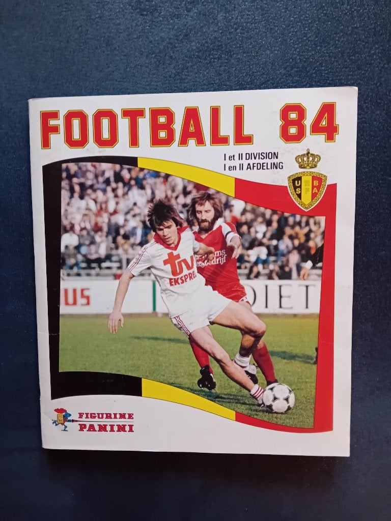 panini stickerboek Football 84, Enlèvement ou Envoi, Comme neuf, Sport