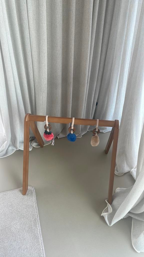 Babygym , speelboog walnoot, petite amélie, Ophalen, Nieuw, Babygym