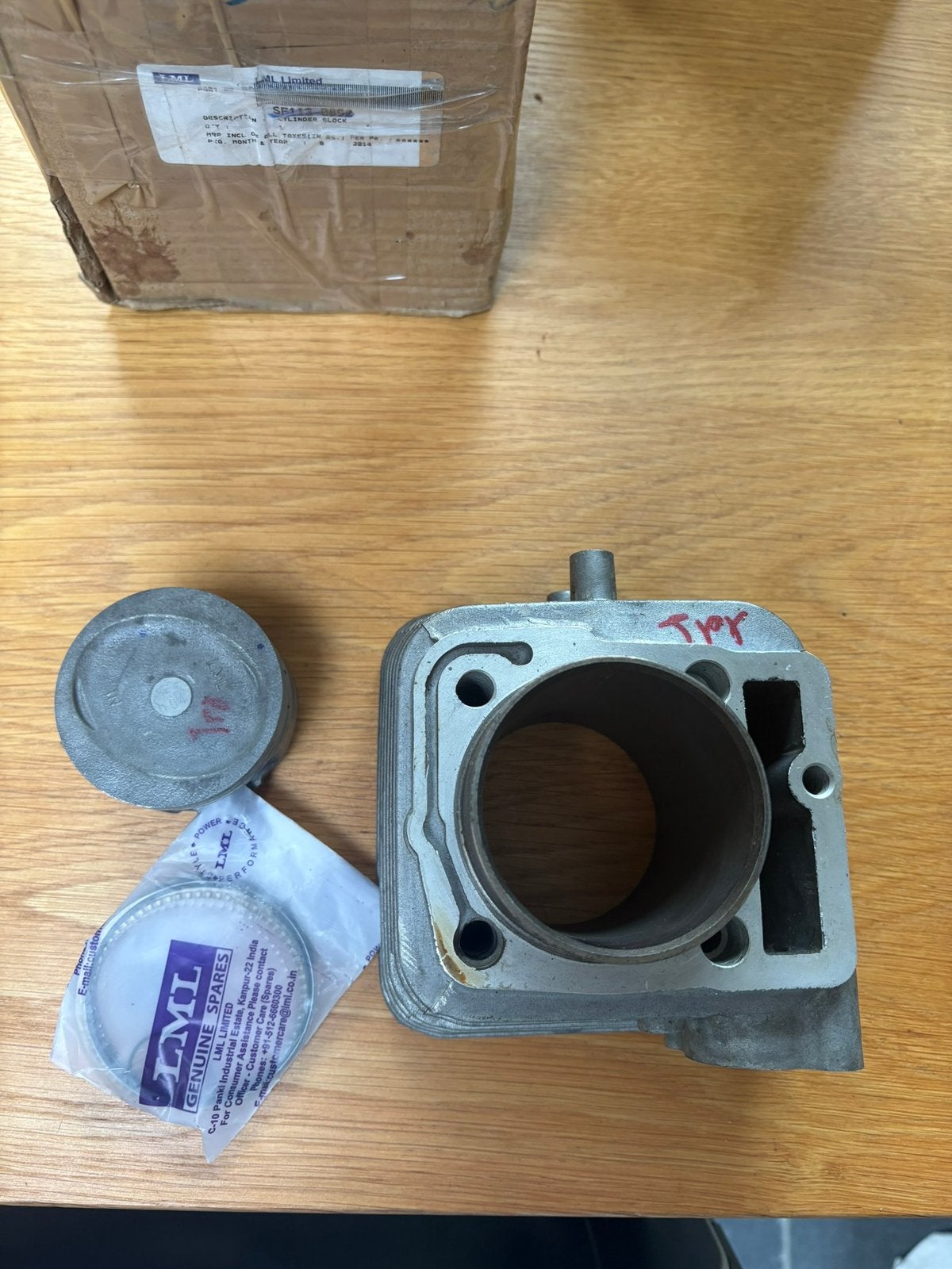 150cc kit cilinder en kop voor 125 lml, Enlèvement ou Envoi, Neuf