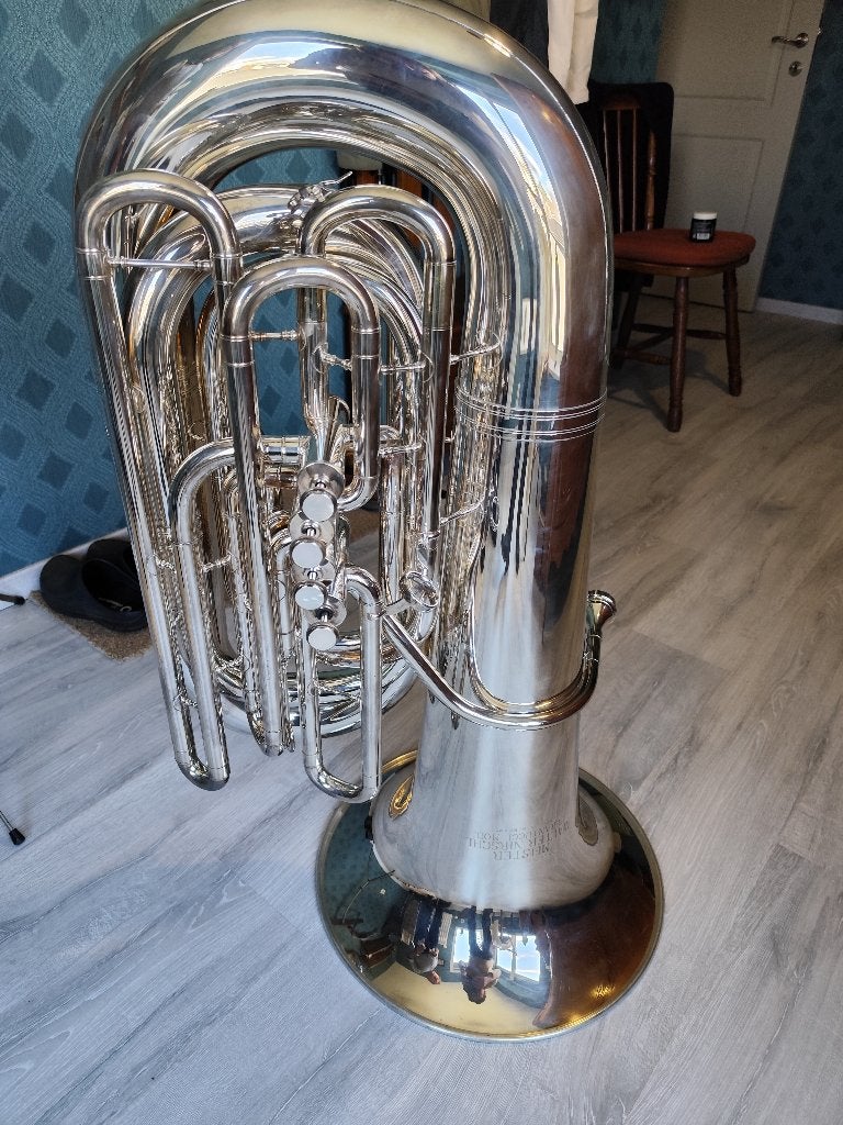 Bastuba Walter Nirschl Bb, Enlèvement, Utilisé, Tuba en si bémol, Avec valise ou sac