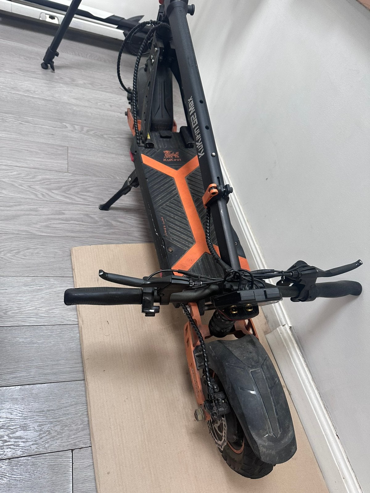 Kukirin g2 max, Ophalen, Gebruikt