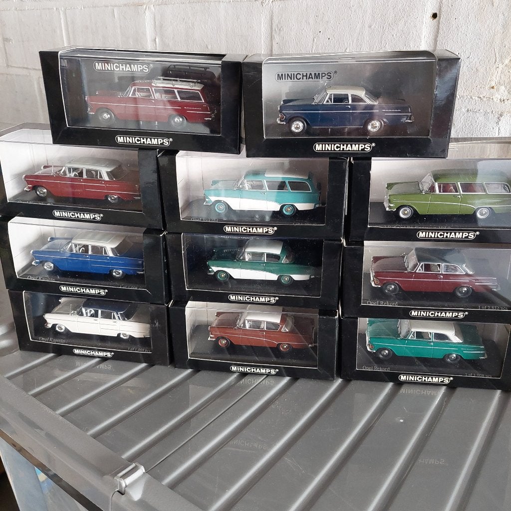 1/43 MINICHAMPS   OPEL, Ophalen of Verzenden, Zo goed als nieuw, Auto, MiniChamps