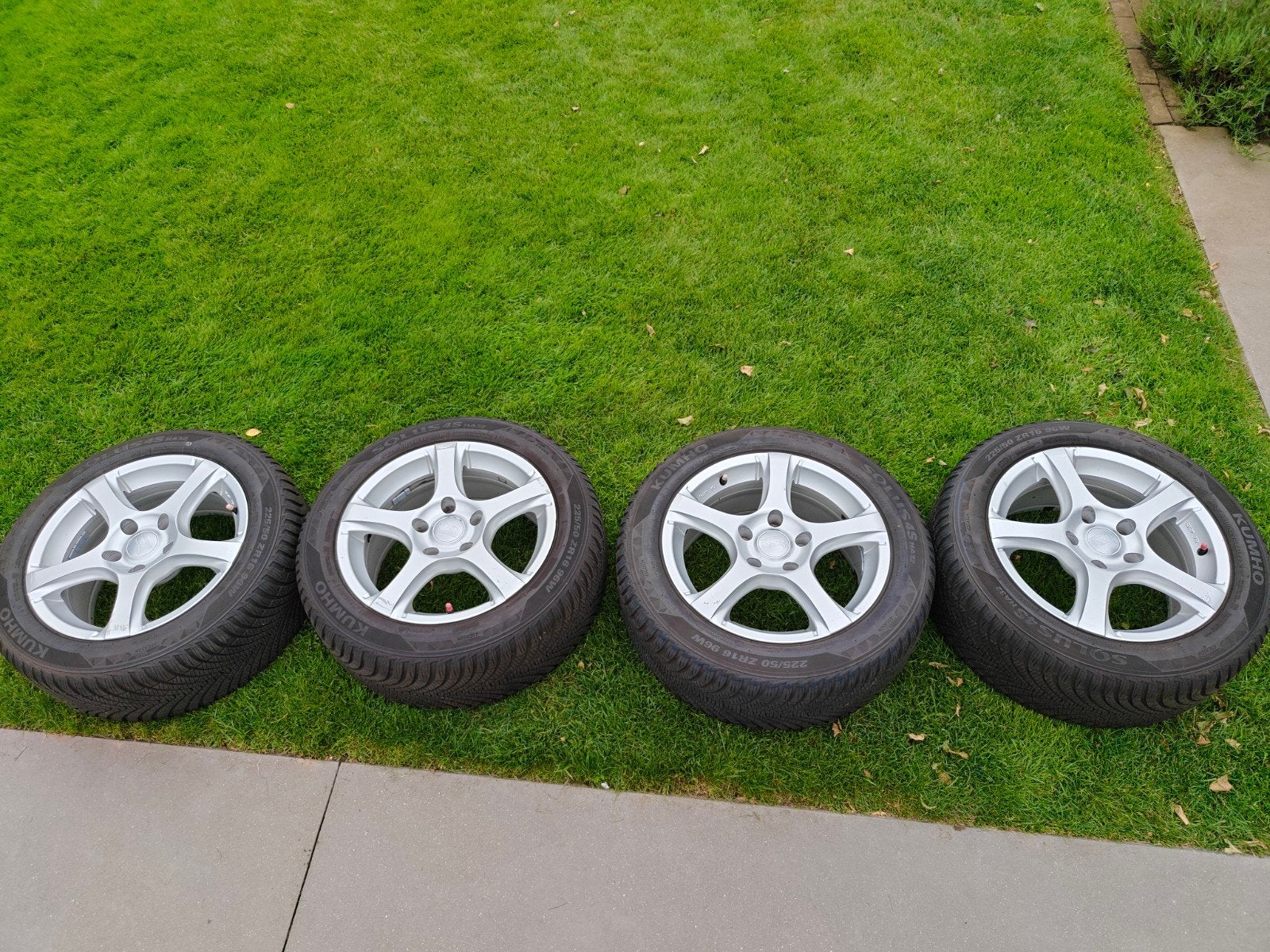 Velgen en banden bmw e46, Ophalen, Gebruikt, 16 inch, Banden en Velgen