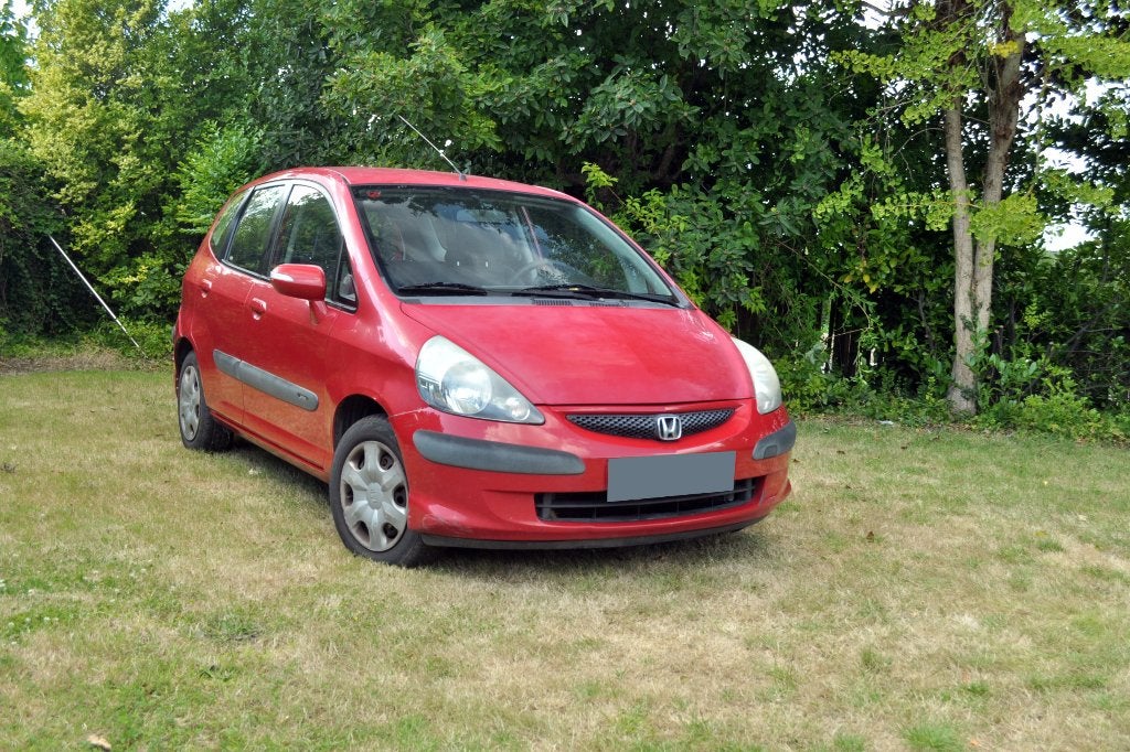 Honda Jazz i-DSI prêt à immatri CntrTH carpass 5-portes, Rouge, Achat, Entreprise, Boîte manuelle
