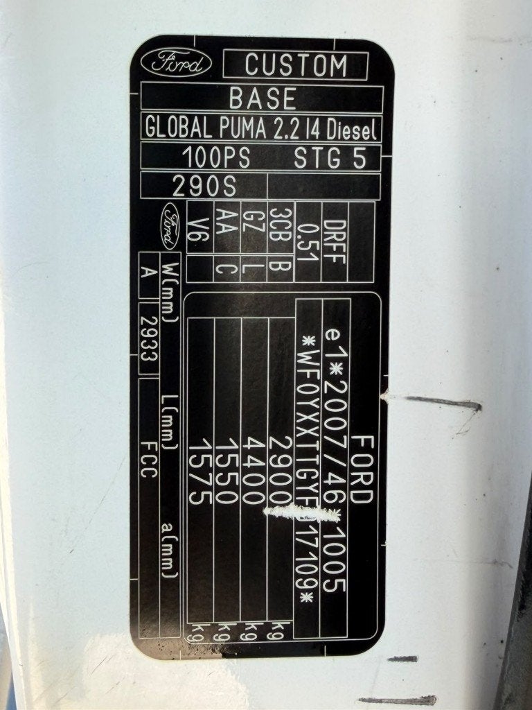Ford Transit Custom (Stock ID 17109) — 4