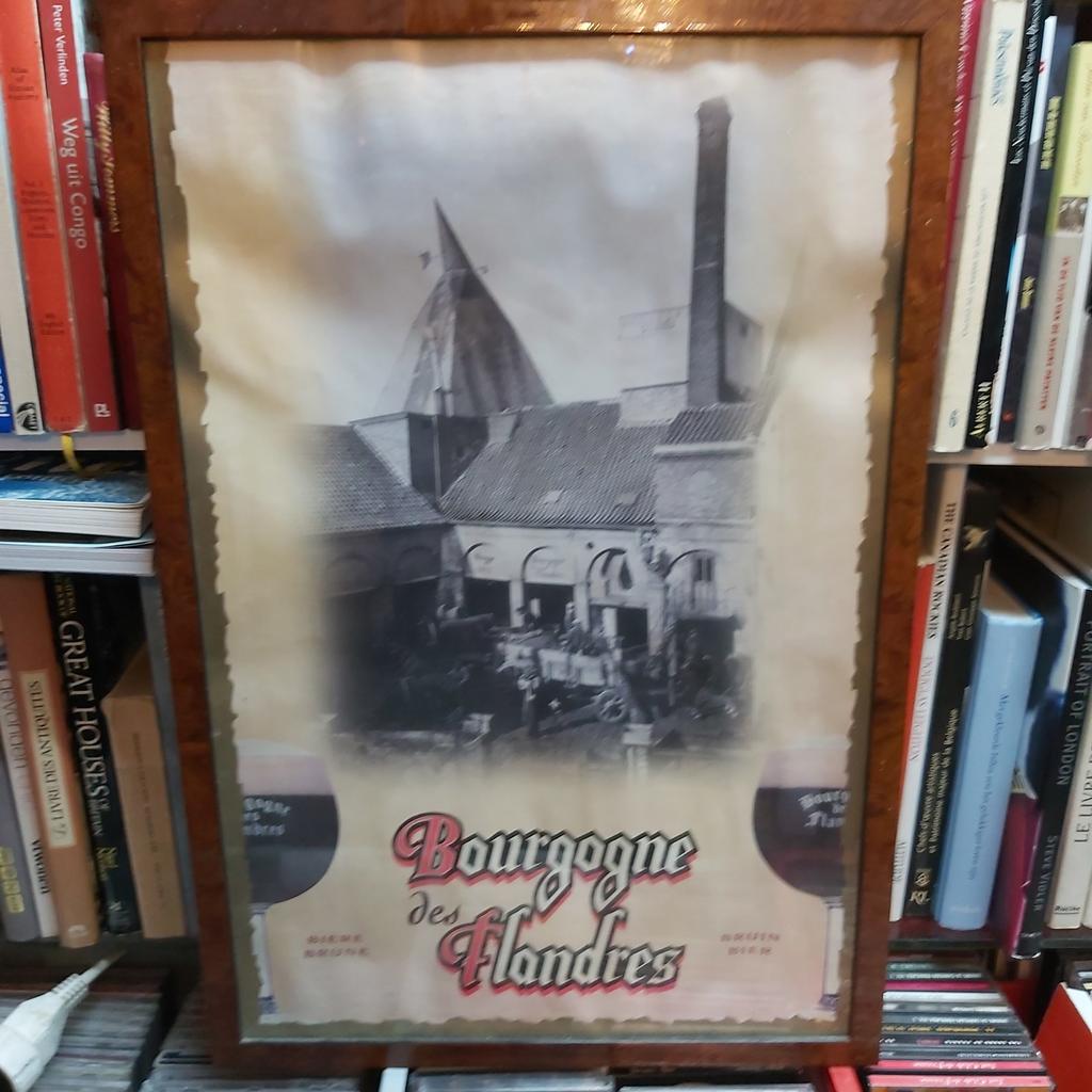 Affiche Bourgogne des Flandres 43 x 63 cm, Enlèvement