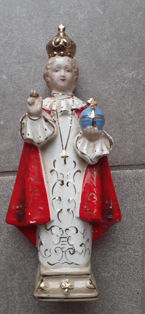 enfant jésus de Prague 1 (17cm), Antiquités & Art, Enlèvement ou Envoi