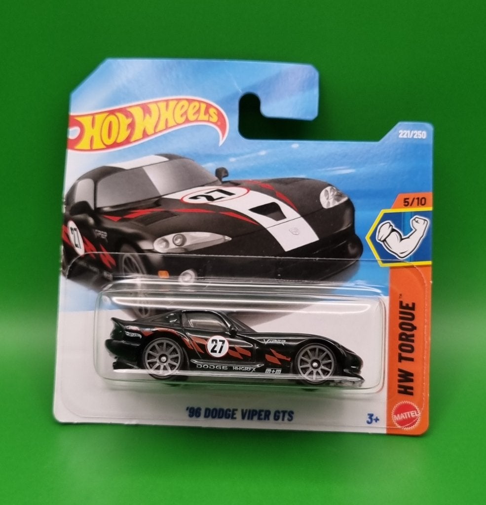 Hot Wheels '96 Dodge Viper GTS mainline HW Torque, Ophalen of Verzenden, Nieuw, Auto