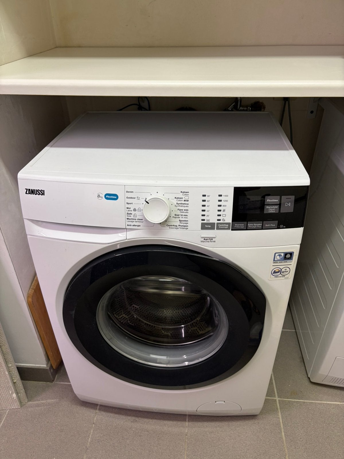 Zanussi ZX8473WF wasmachine – 8 kg – 1400 tpm, Electroménager, Lave-linge, Utilisé, 8 à 10 kg, 1200 à 1600 tours, Enlèvement