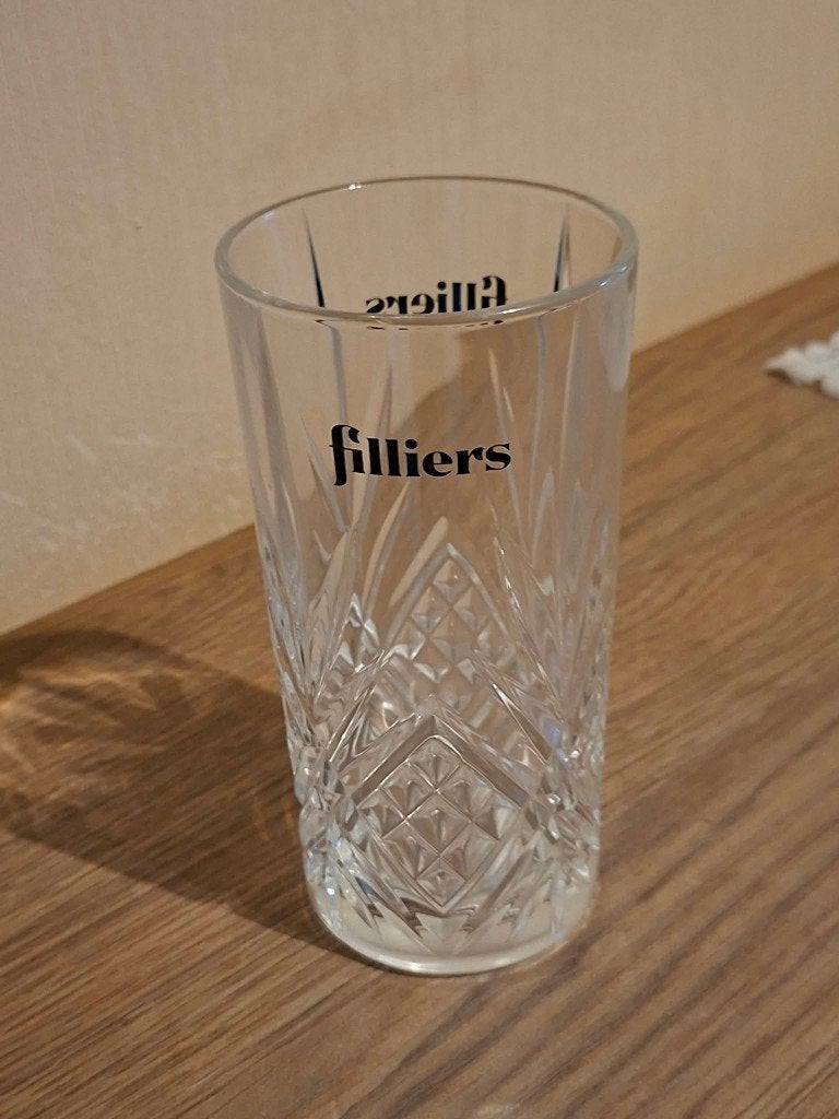 Filliers longdrink- of coctailglas, Verzamelen, Ophalen of Verzenden, Zo goed als nieuw, Borrel- of Shotglas