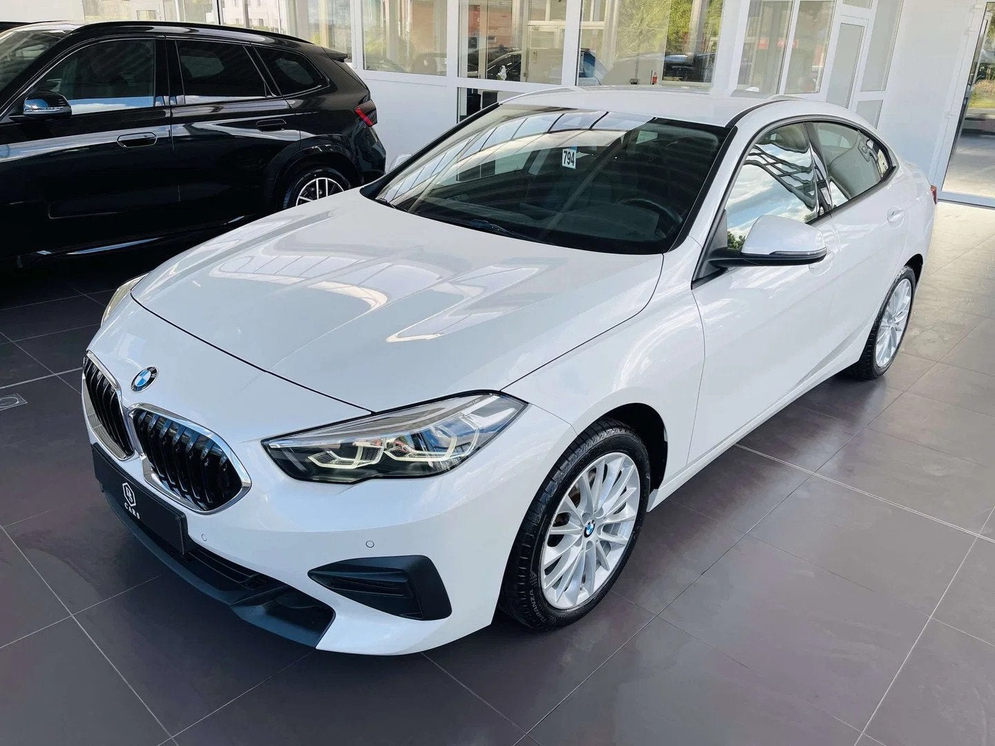 BMW 2 Serie 216 GC dA * GARANTIE + LED + CUIR + COCKPIT + GP, Autos, Cuir, Entreprise, Noir, Automatique
