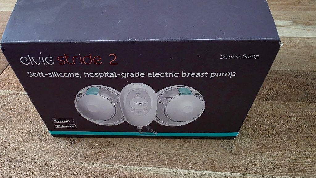 Elvie Stride 2 dubbele borstkolf "Hospital Grade", Kinderen en Baby's, Babyvoeding en Toebehoren, Ophalen, Zo goed als nieuw, Borstkolf