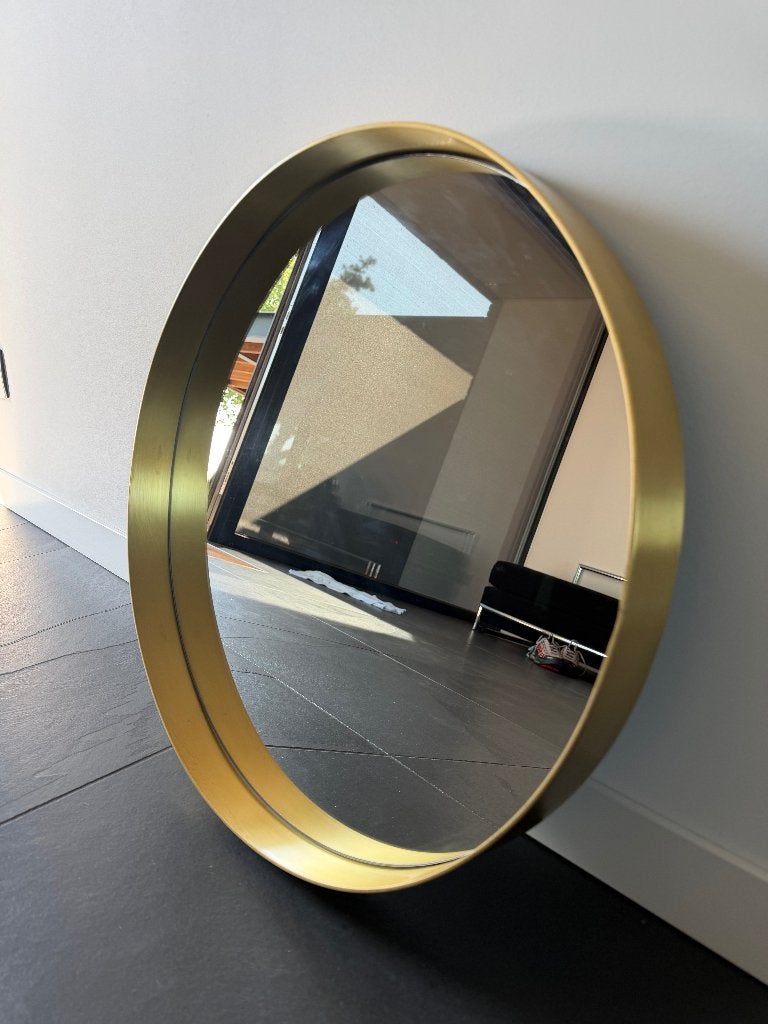 Wandspiegel, Moins de 100 cm, Rond, Enlèvement, Utilisé