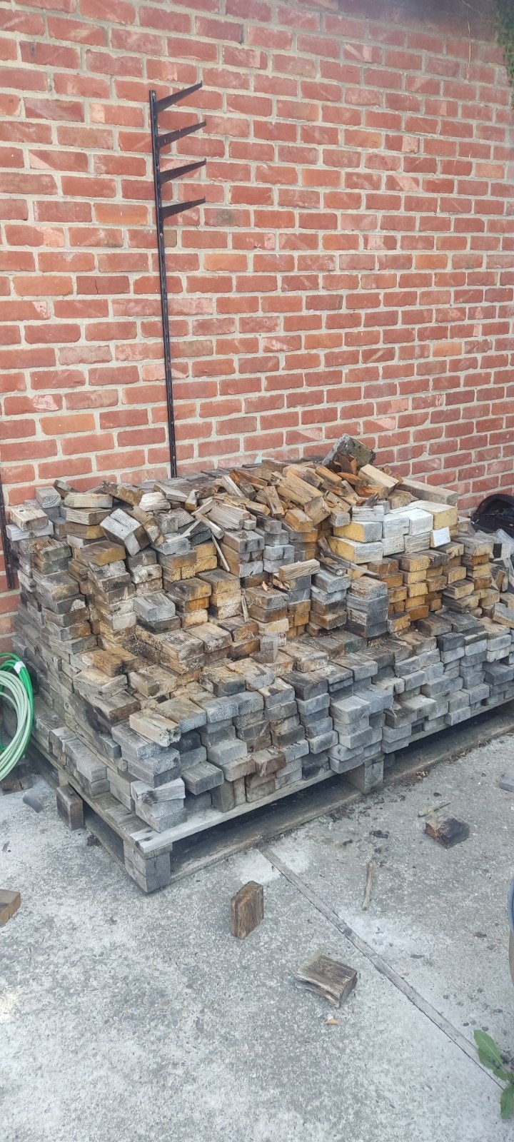 houtblokjes gezaagd, Tuin en Terras, Brandhout, Ophalen