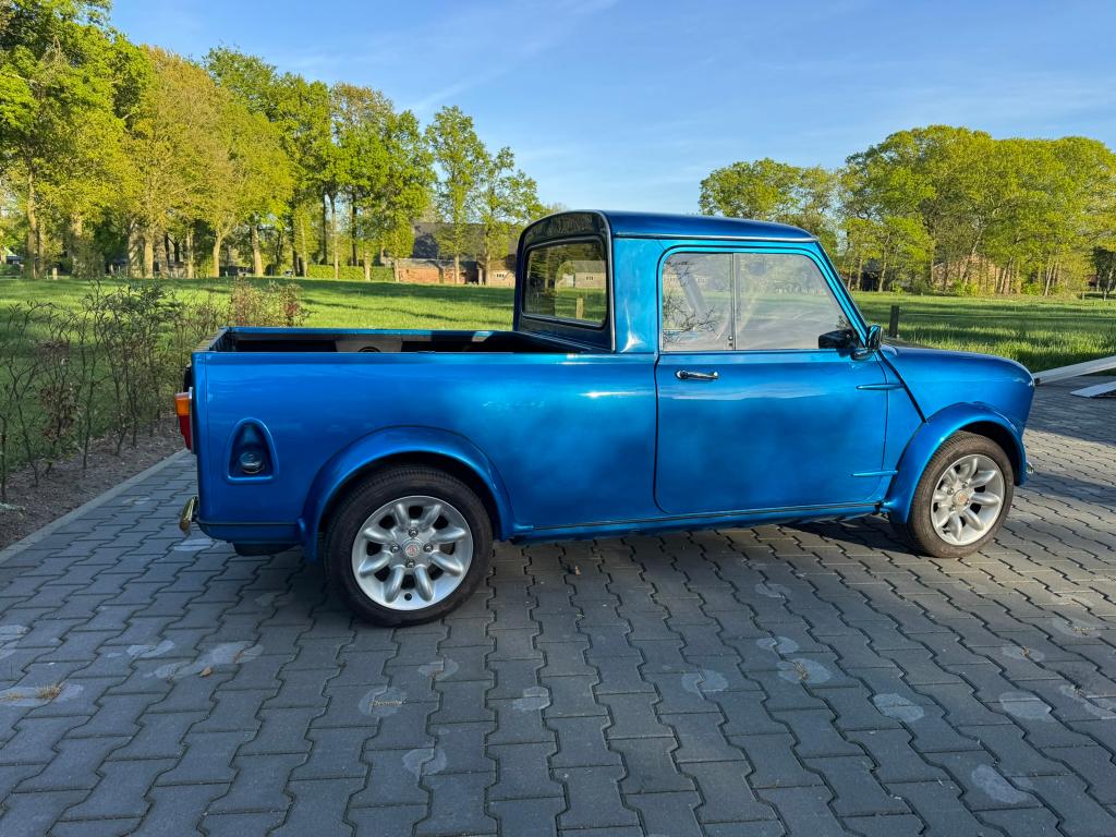 Mini Pick up, Autos, Mini, Entreprise, Essence, Autre carrosserie, 2 portes, Boîte manuelle, Bleu, Noir, Cuir synthéthique, Traction avant