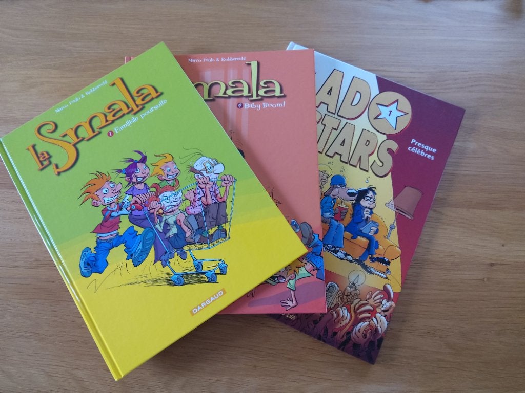 Lot de 3 BD pour jeunes ados, Meerdere stripboeken, Ophalen of Verzenden, Zo goed als nieuw