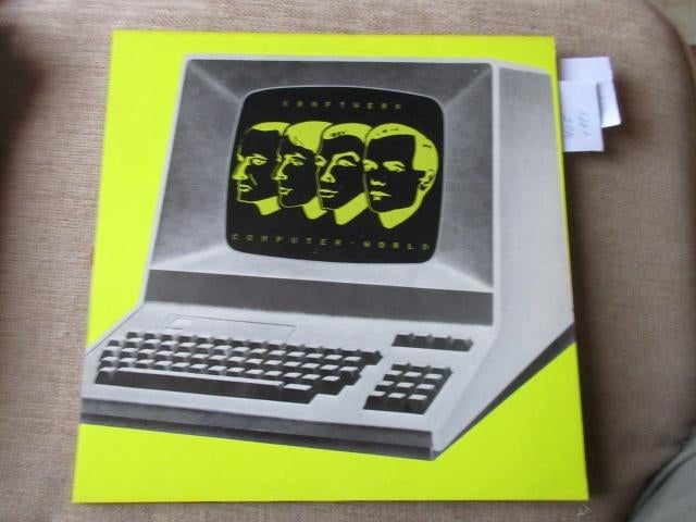 LP Kraftwerk Computer World   1981', Cd's en Dvd's, Gebruikt, Overige typen, Ophalen of Verzenden, 12 inch