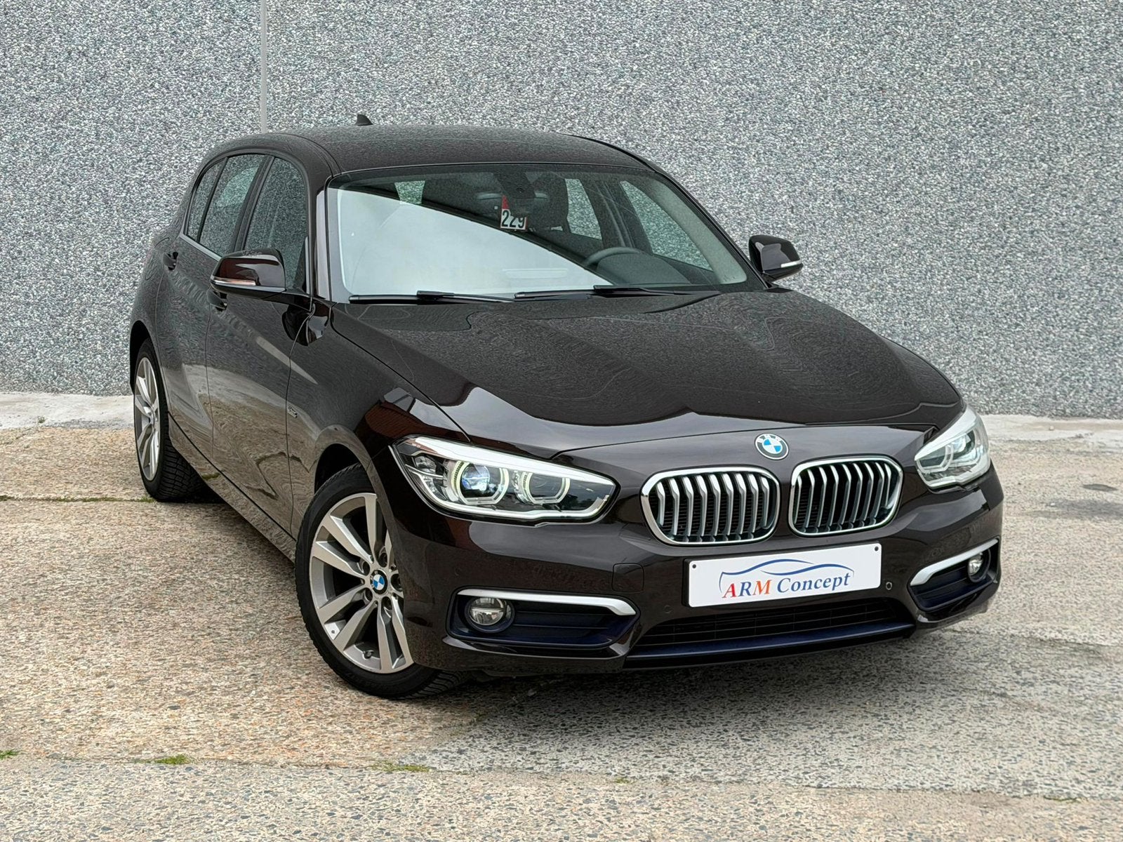 BMW 116i Essence 2016 EURO 6 LED/navi/ feuille rose, Bluetooth, Achat, Euro 6, Entreprise