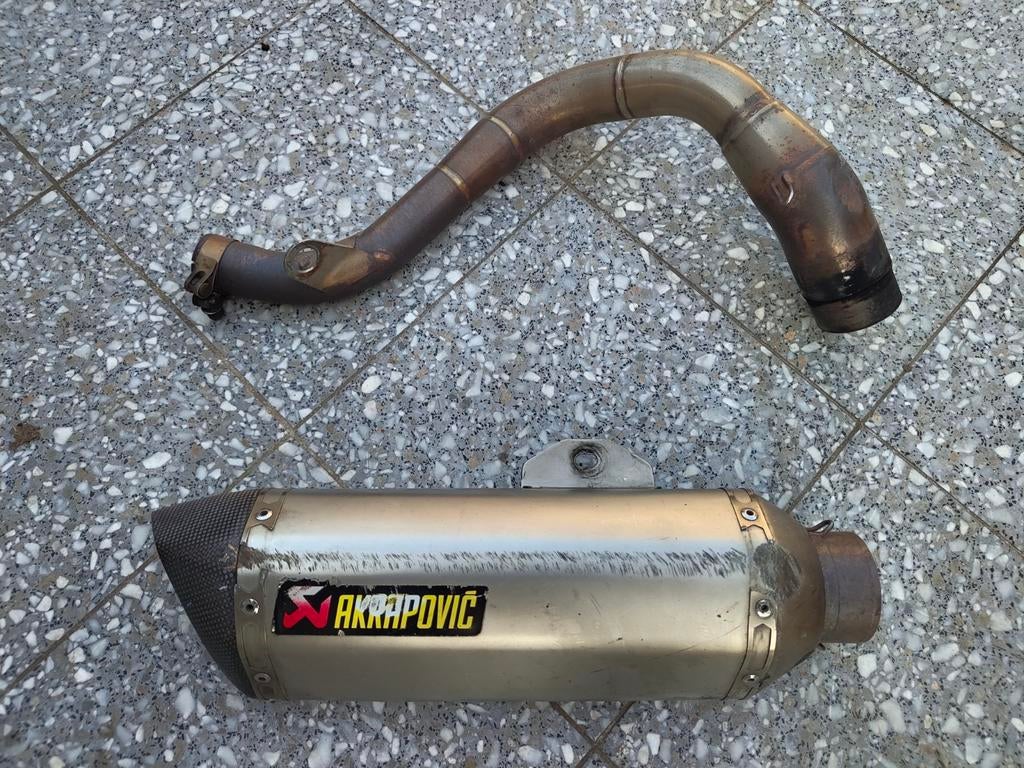 Akrapovic volle lijn voor motor/motorscooters, Motoren, Tuning en Styling, Ophalen