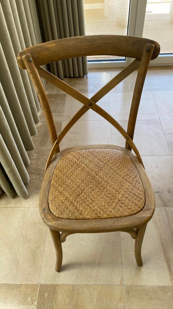 Landelijke stoelen 5 st beschikbaar 55€ / stuk. Bundel 250€, Ophalen