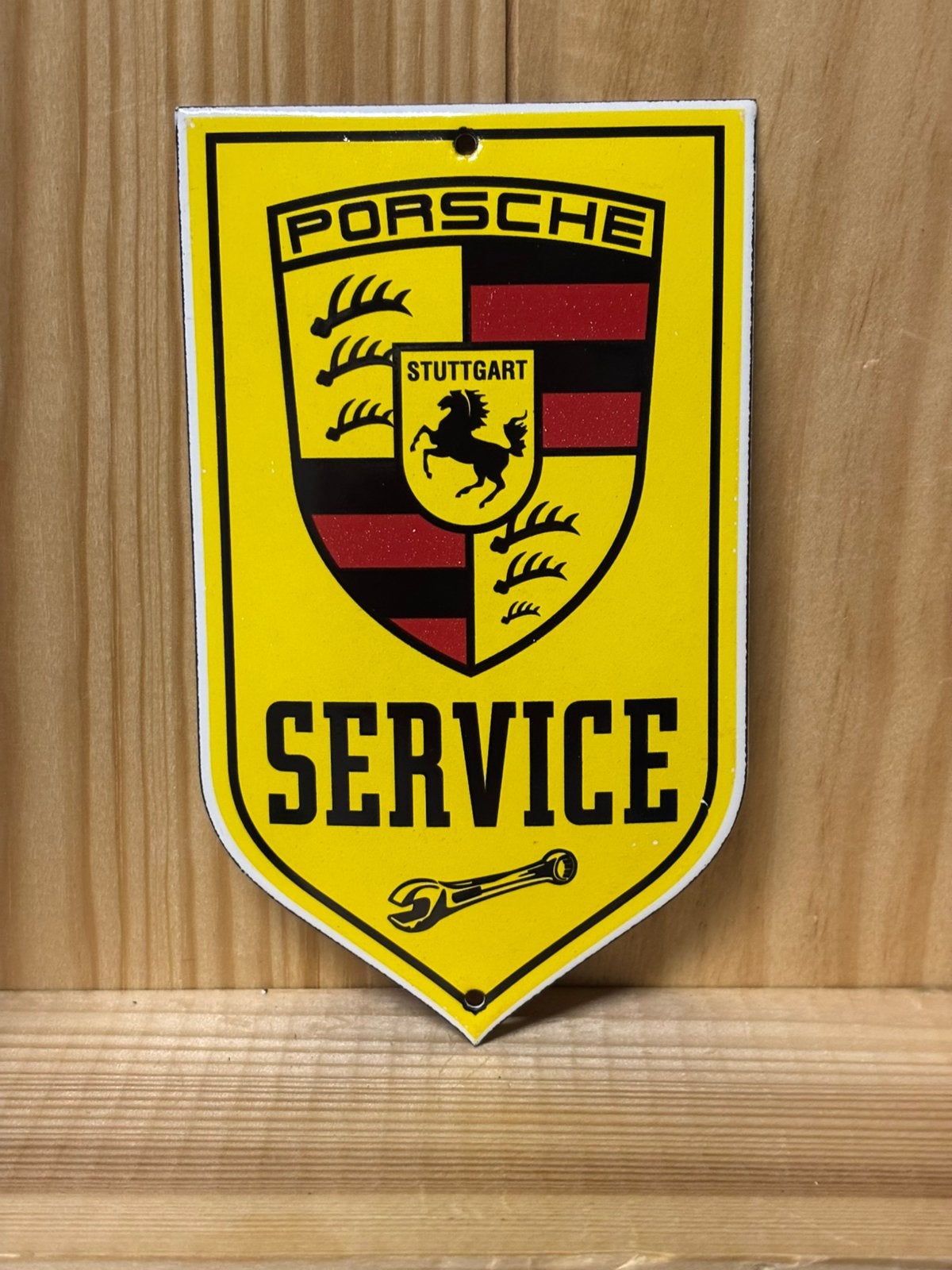 Porsche emaille plaat, Antiek en Kunst, Ophalen of Verzenden