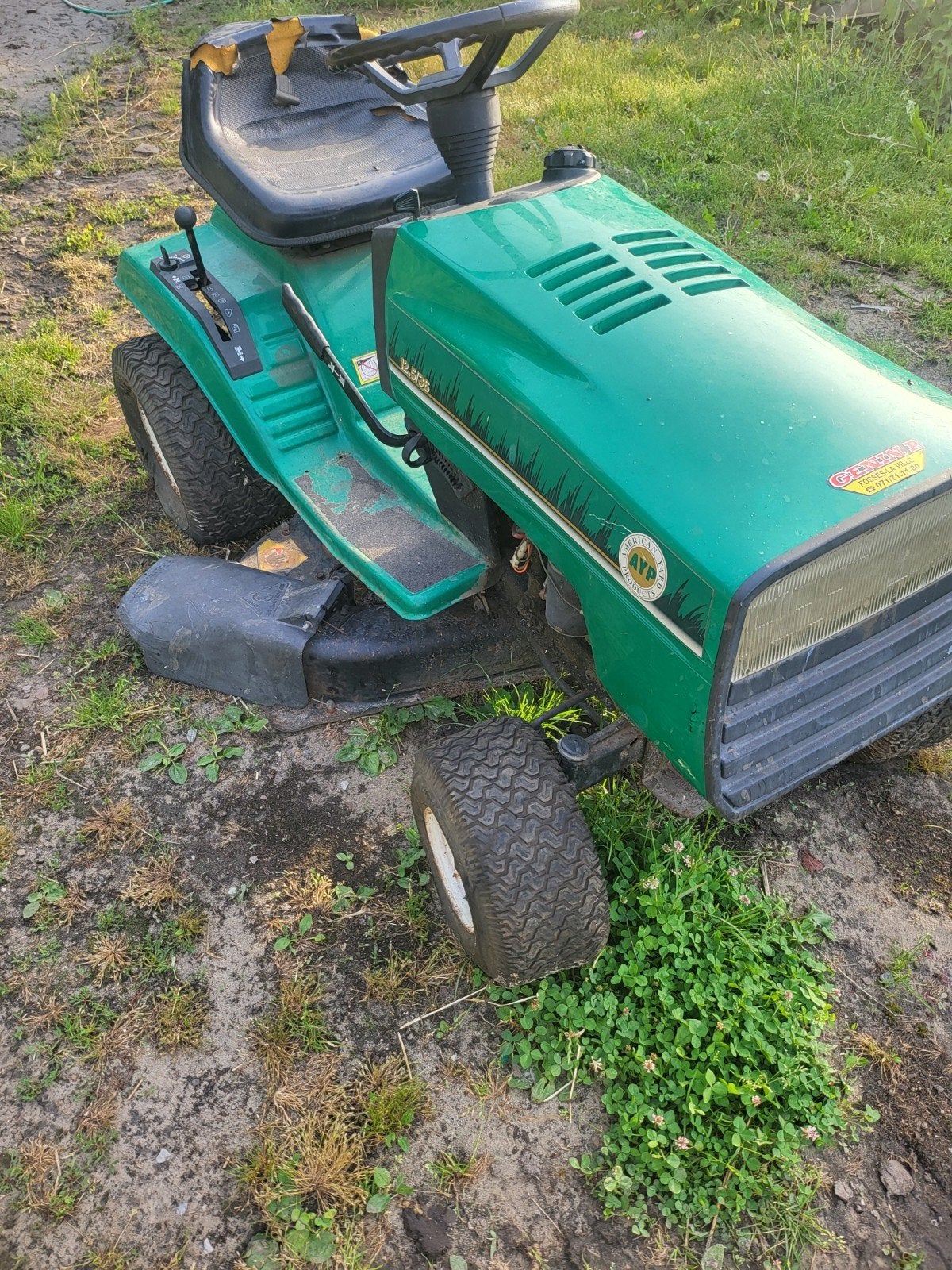 Tracteur tondeuse +motoculteur, Jardin & Terrasse, Enlèvement